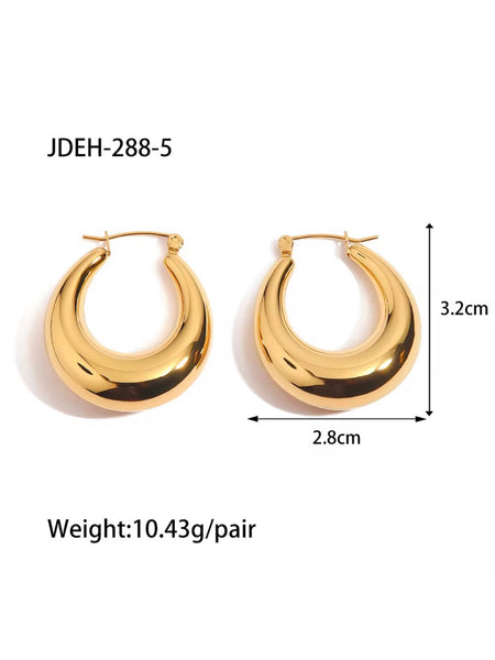 Chunky Hunky hoop, GOLD