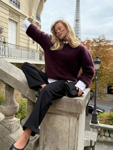 IdaIC Pullover - Bordeaux