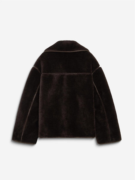 AMELIO fake fur jacket