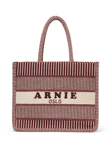 PORTO TOTE BAG, BURGUNDY