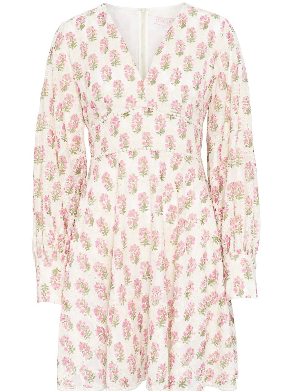 FREYA DRESS PINK LILY
