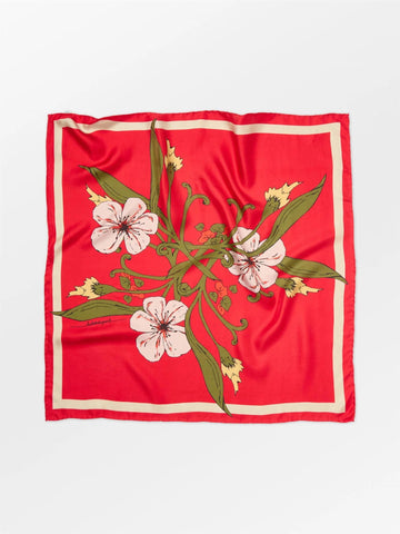 Magna Flower Sia Scarf, Adrenaline Red