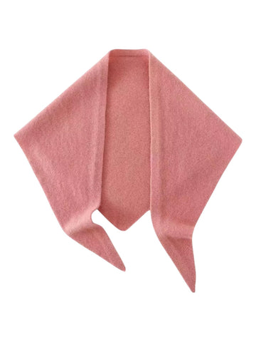 BETTY trekant skjerf i 100 % ull,  ROSE
