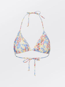 Oline Bel Frill Bikini Top, MULTICOLOR