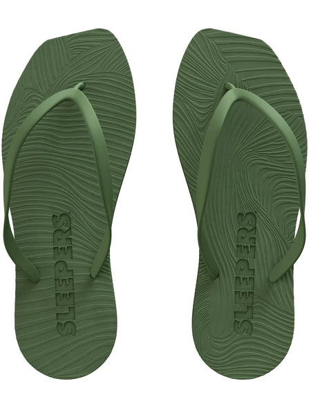 SLEEPERS TAPERED  FLIP FLOP I GREEN