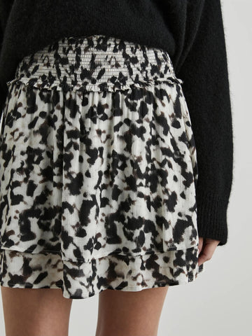 Addison skirt,  BLURRED CHEETAH