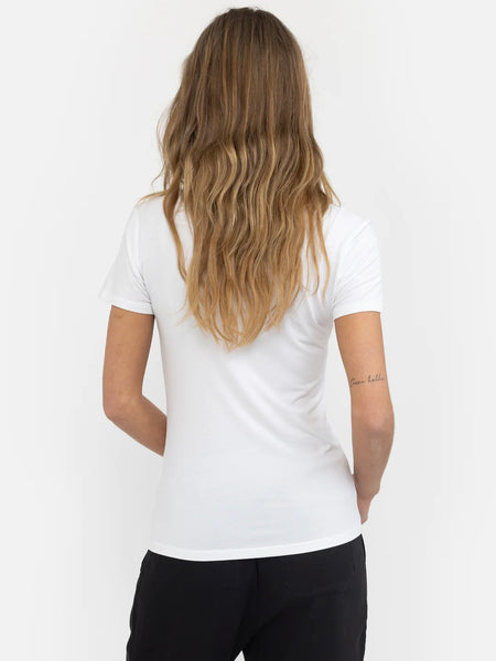 WHITE ES Penelope Slim Fit T-shirt
