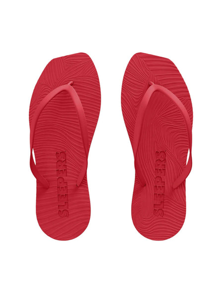 TAPERED SLEEPERS FLIP FLOP i RED