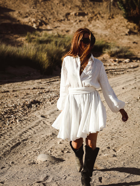 Bon Weekend dress – White