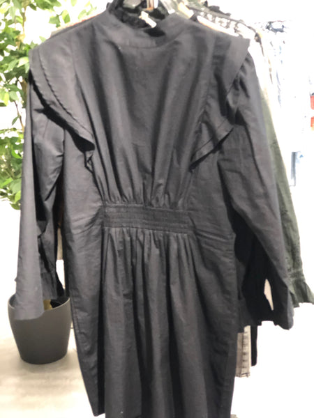 AMELIA JET BLACK  DRESS  fra Miss Maya
