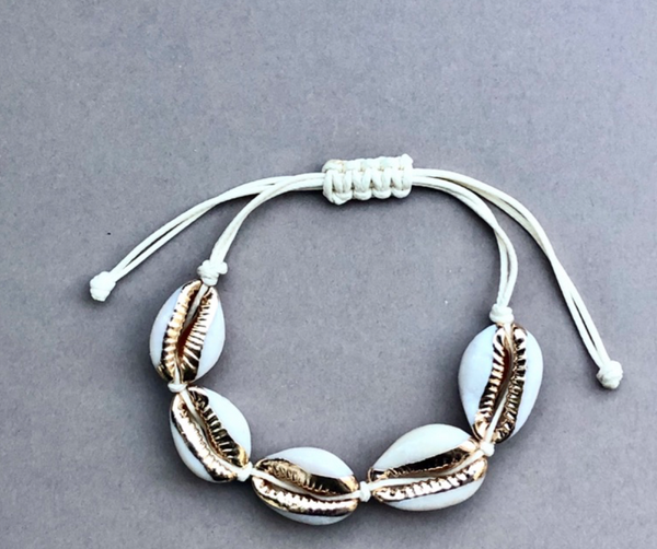 Vacay Shell armbånd, GOLDEN TOUCH