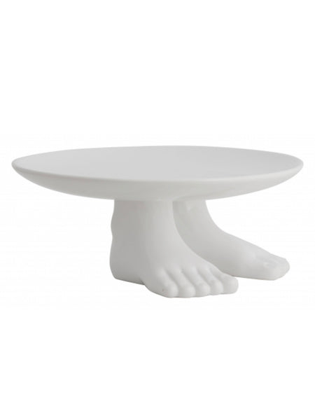 CICELY cake stand, white