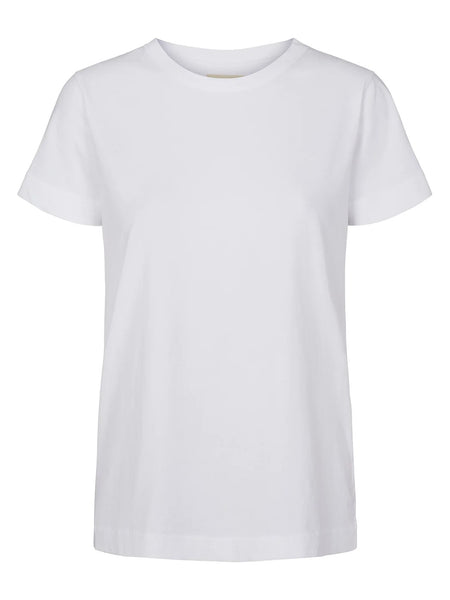 WHITE ES Signe T-shirt-GOTS