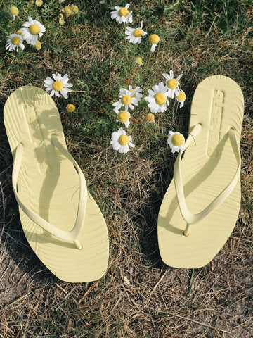 SLEEPERS TAPERED  FLIP FLOP I MELLOW YELLOW