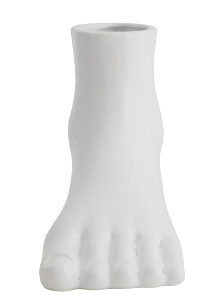 ARUBA foot, vase, white